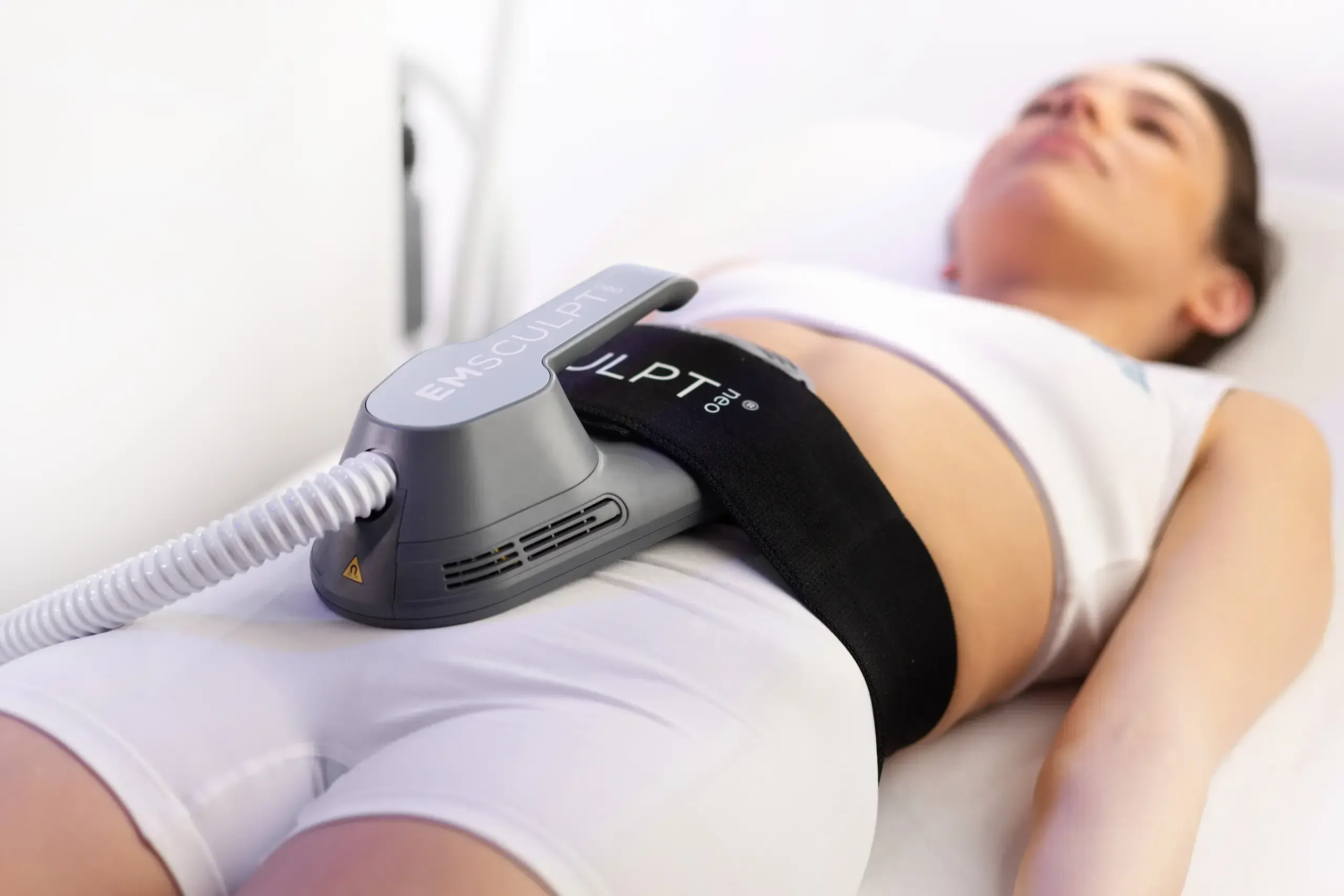 Emsculpt Neo body sculpting treatment at Gonzales-Vigilar Psychiatric Services in Ashburn, VA