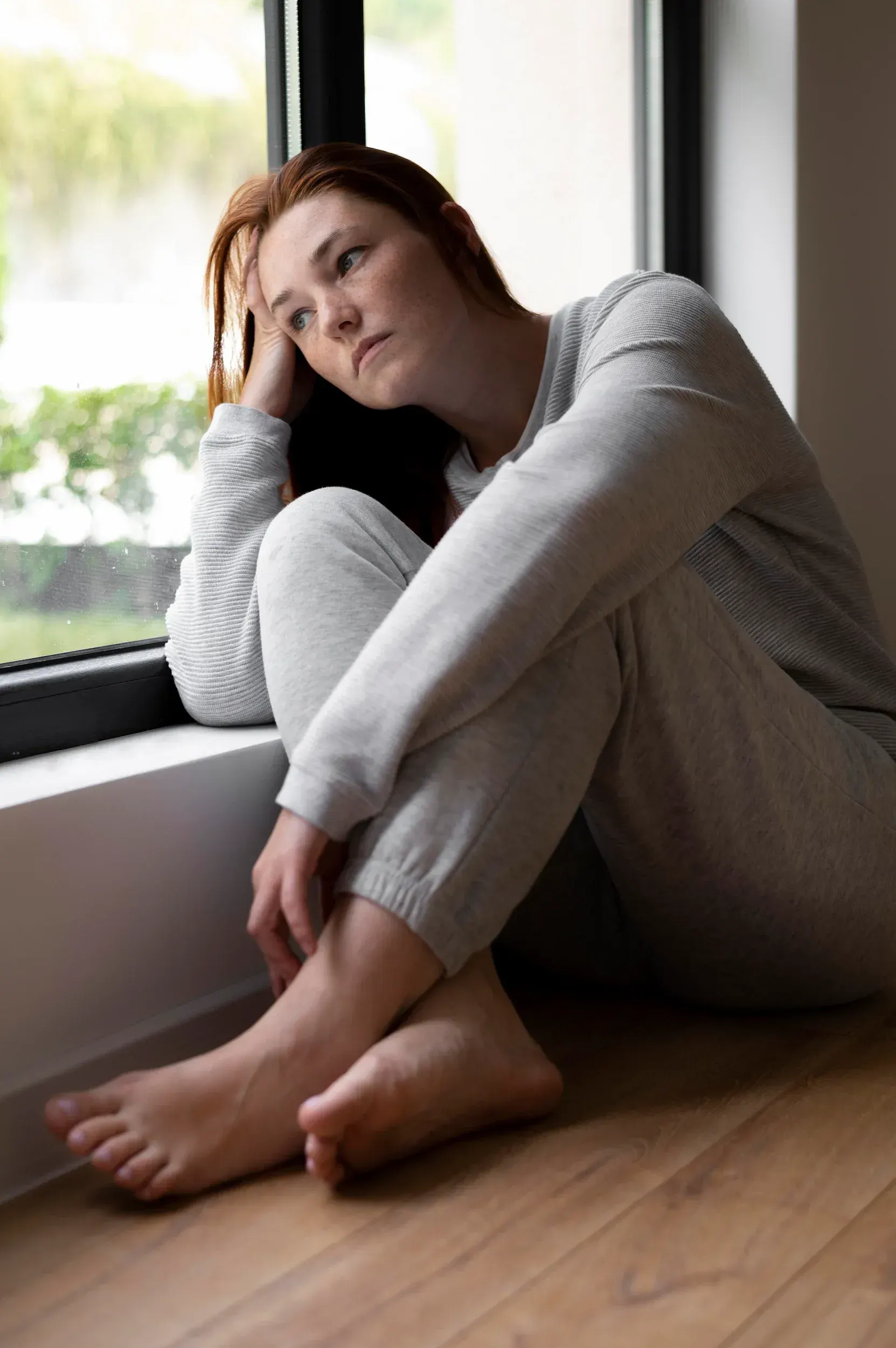 Adult considering anxiety treatment options at Gonzales-Vigilar Psychiatric Services Ashburn VA