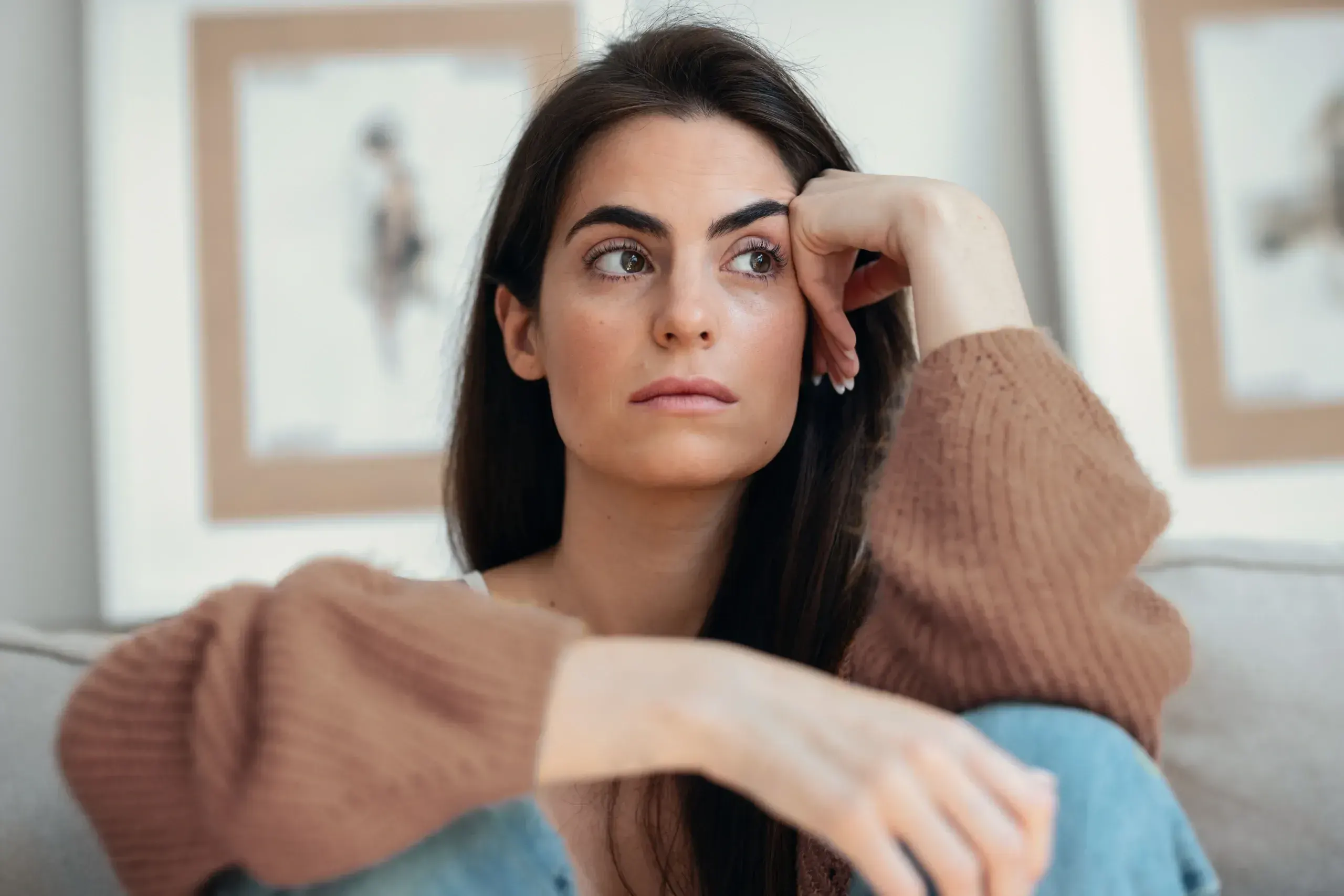 Person seeking treatment-resistant depression care at Gonzales-Vigilar Psychiatric Services in Ashburn, VA